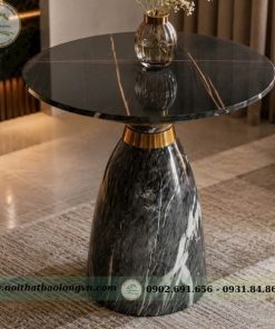 Bàn tròn mặt đá nhập khẩu