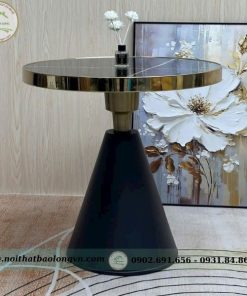 Bàn trà mạ PVD nhập khẩu - Ảnh 4