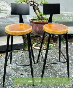 Ghế quầy bar gỗ Me Tây