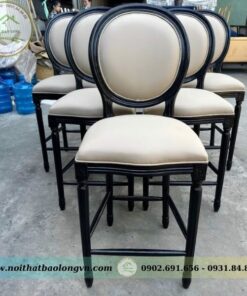 Ghế bar gỗ Louis - Ảnh 6